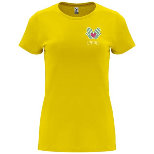 Capri 170 g/m² short sleeve women's t-shirt