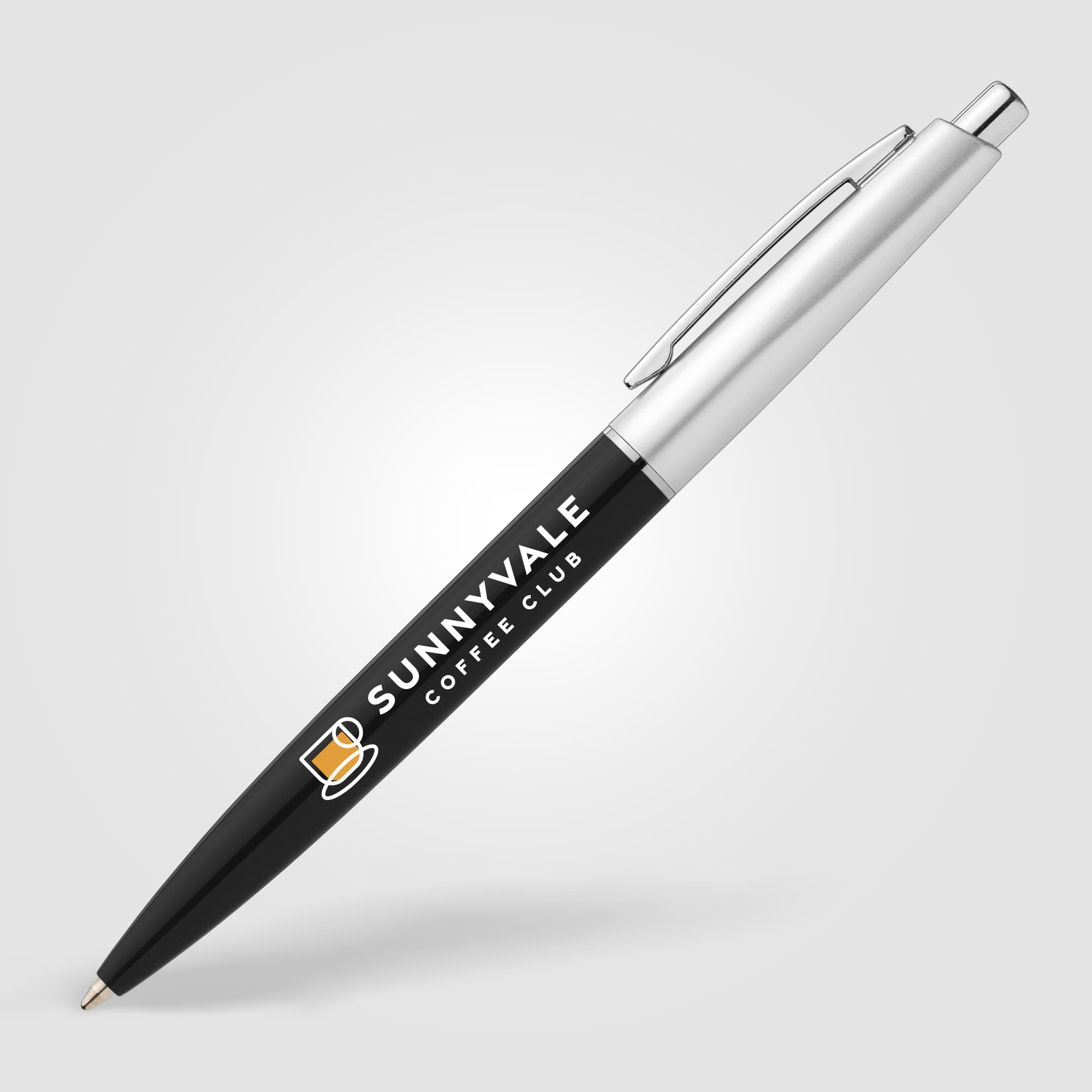 Natori Recycled Plastic Chrome Trim Pen