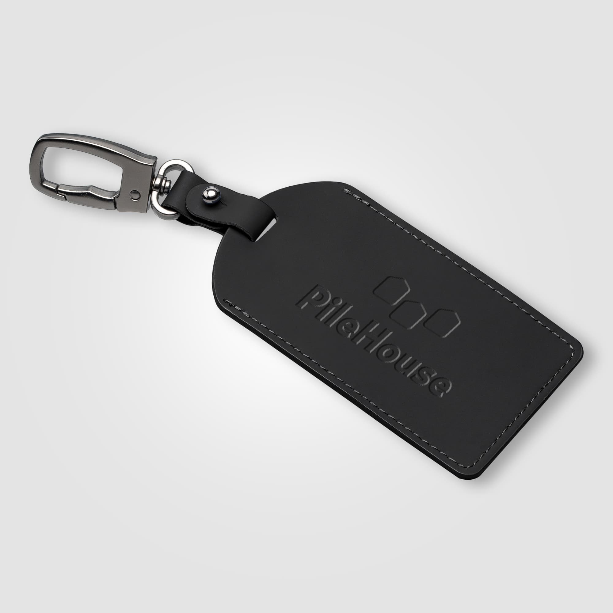 Malmö Recycled Metal Carabiner Luggage Tag - 6.5 x 17.5 cm