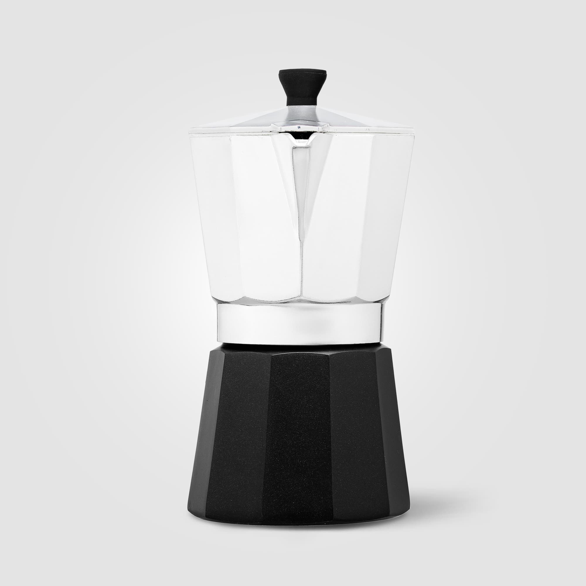 Grosche Milano Aluminium Stovetop Espresso Maker – 6-Cup / 270 ml