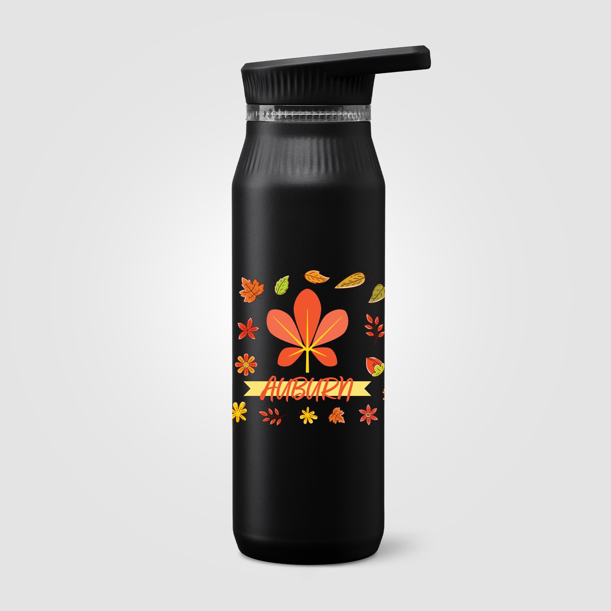 Majesty Stainless Steel Dual-Lid Handle Bottle - 750 ml