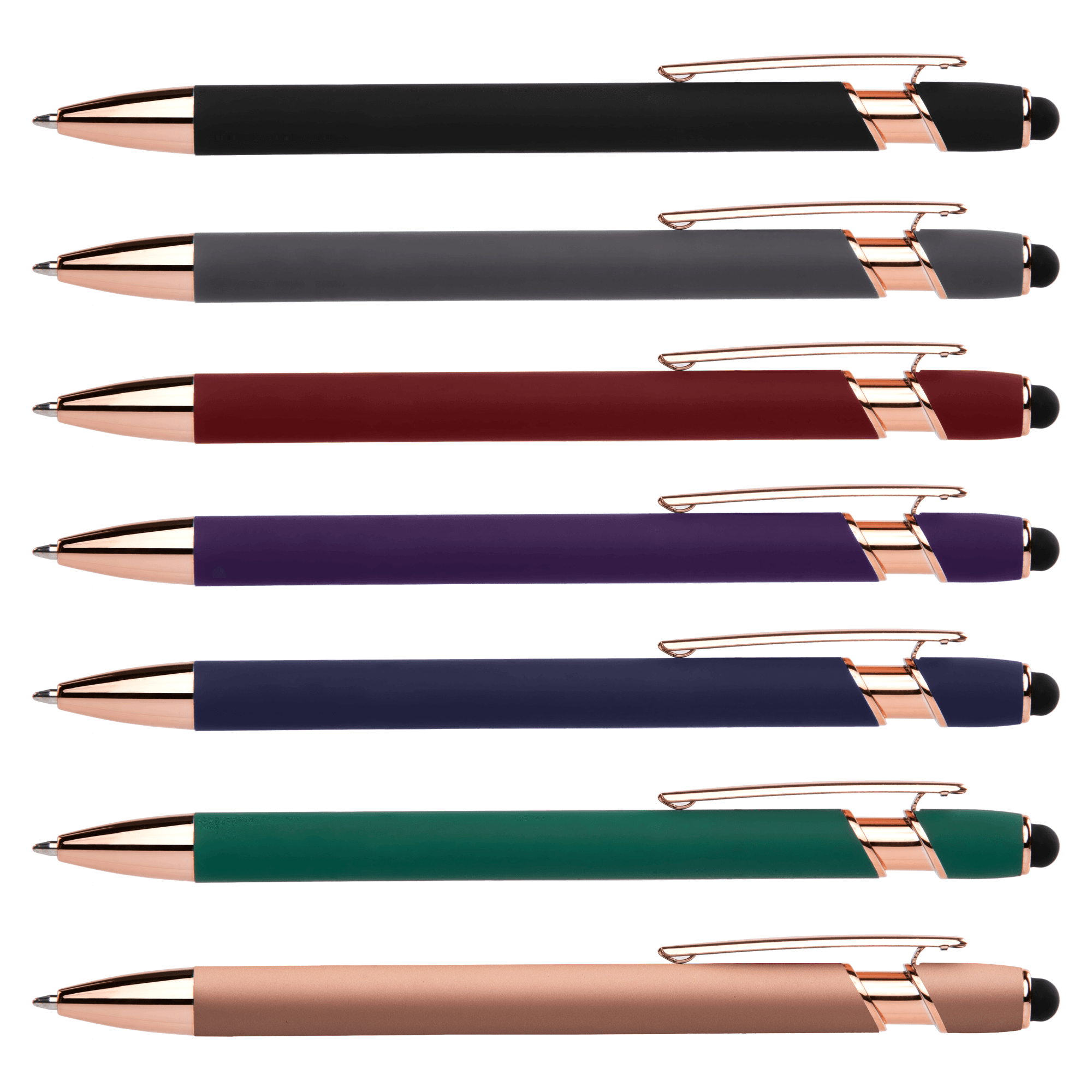 Prince Softy Rose Gold Gel Pen w/ Stylus