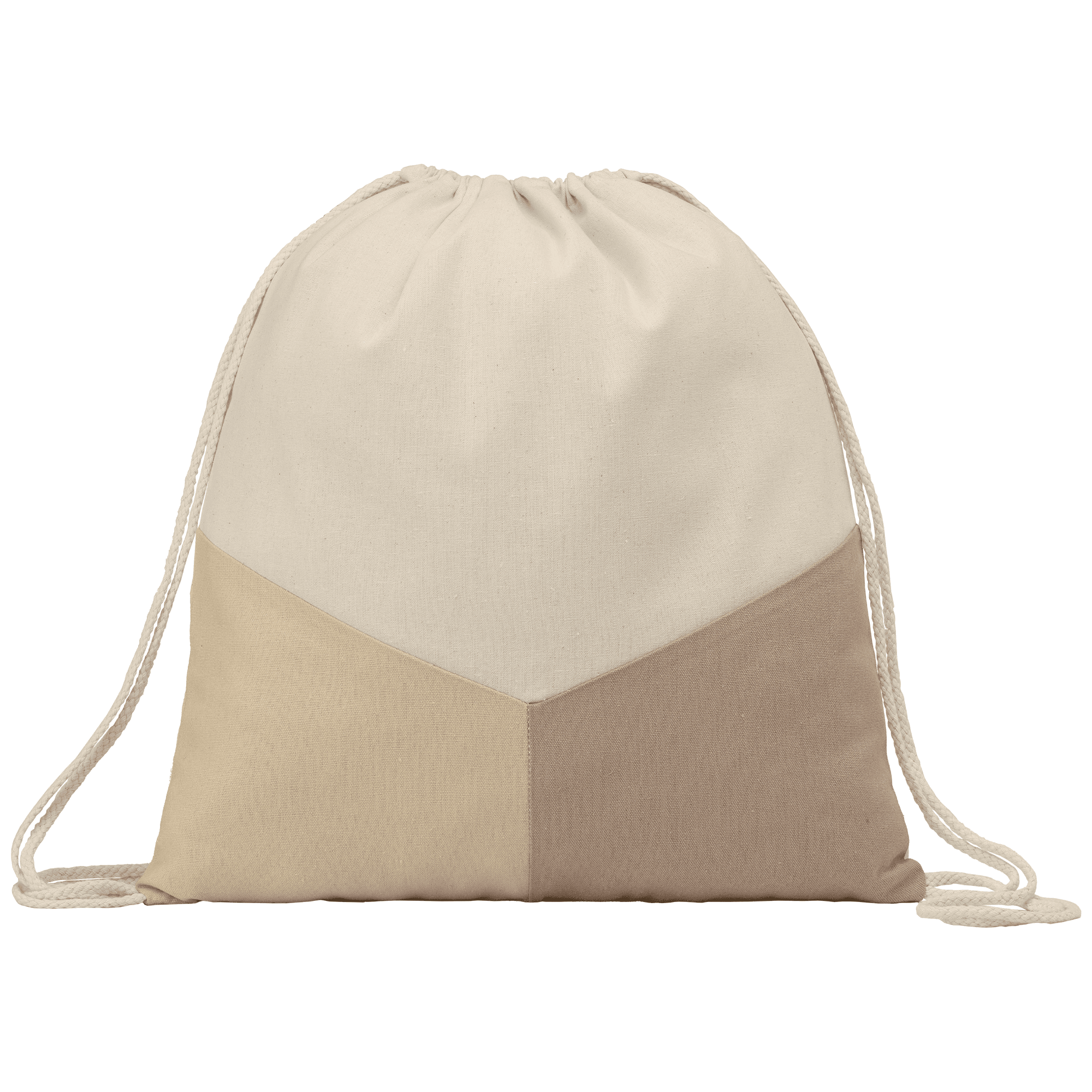 Triad - Multicolour Recycled Cotton Blend Drawstring Bag
