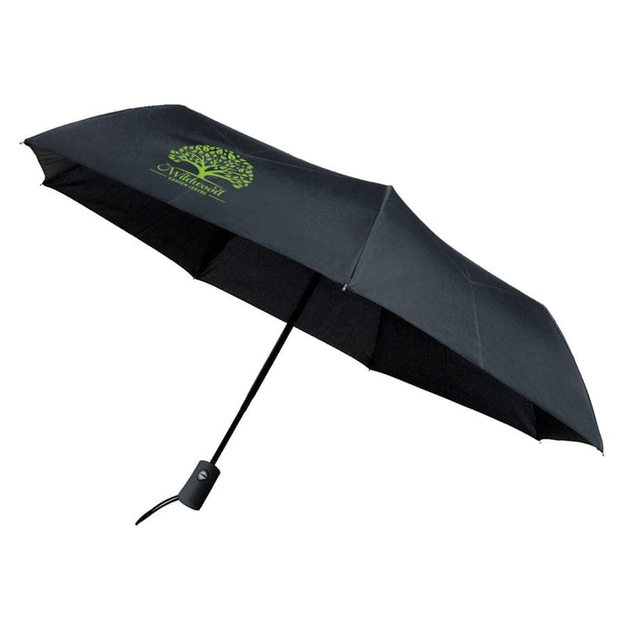 Branded Impliva Falconetti Automatic Folding ECO Golf Umbrella