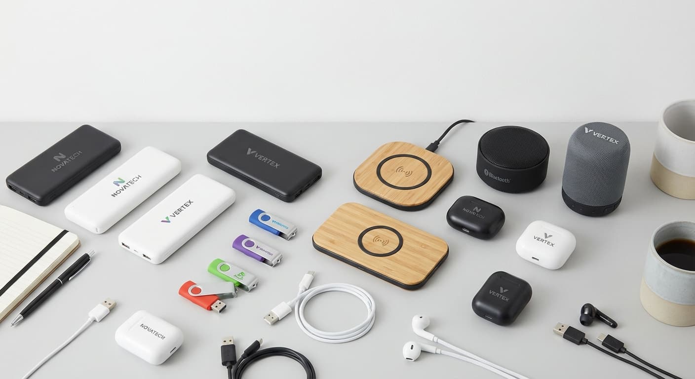 Branded Tech Gifts: Power Banks, Chargers & Phone Stands for 2026