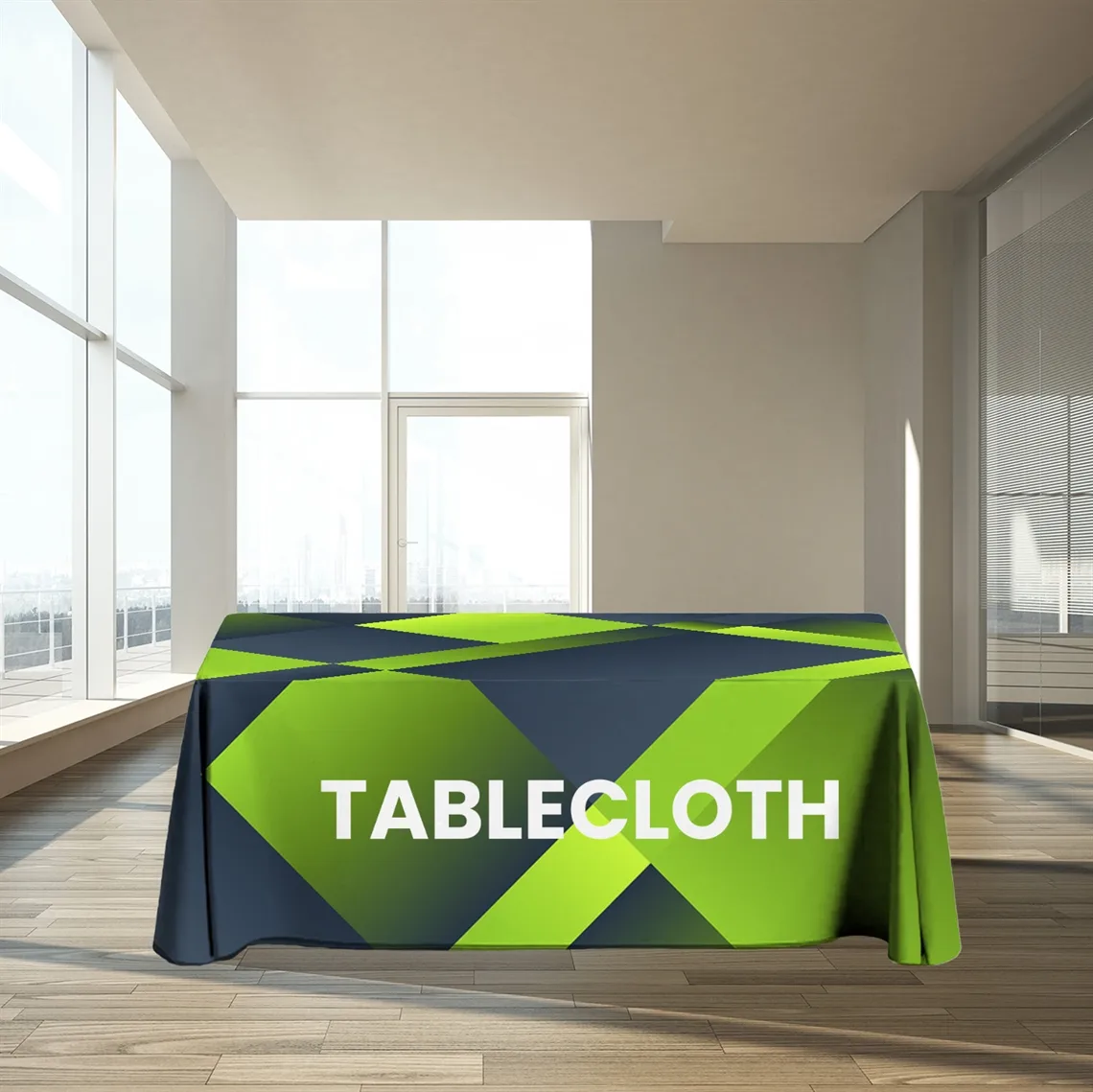 Printed Tablecloth all over print to 1 side