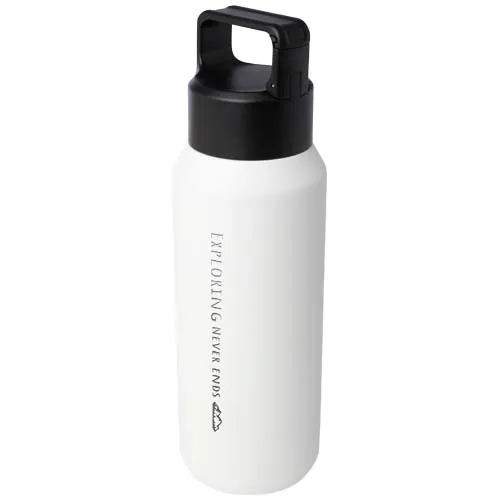 Custom Printed Astra 600 ml RCS recycled stainless steel copper vacuum insulated water bottle (carbonated safe)