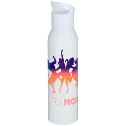 Custom Printed Sky 650 ml RCS recycled single wall stainless steel water bottle