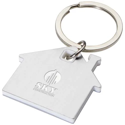 Promotional Nook house-shaped keychain