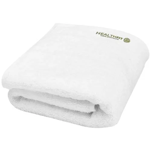 Promotional Nora 550 g/m² cotton towel 50x100 cm