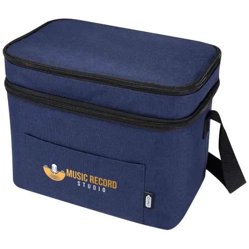Custom Branded Tundra GRS RPET double compartments cooler bag 13L
