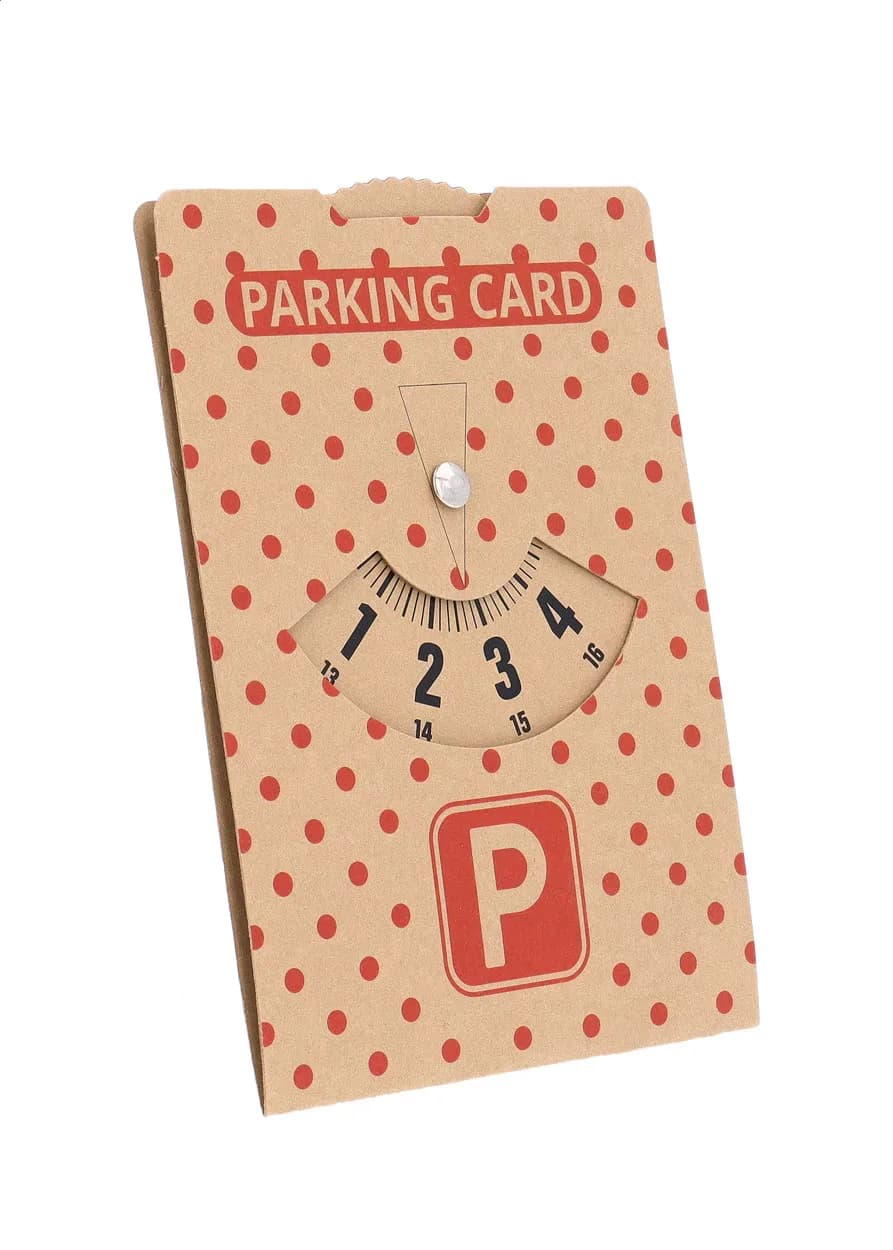 Promotional Parking card