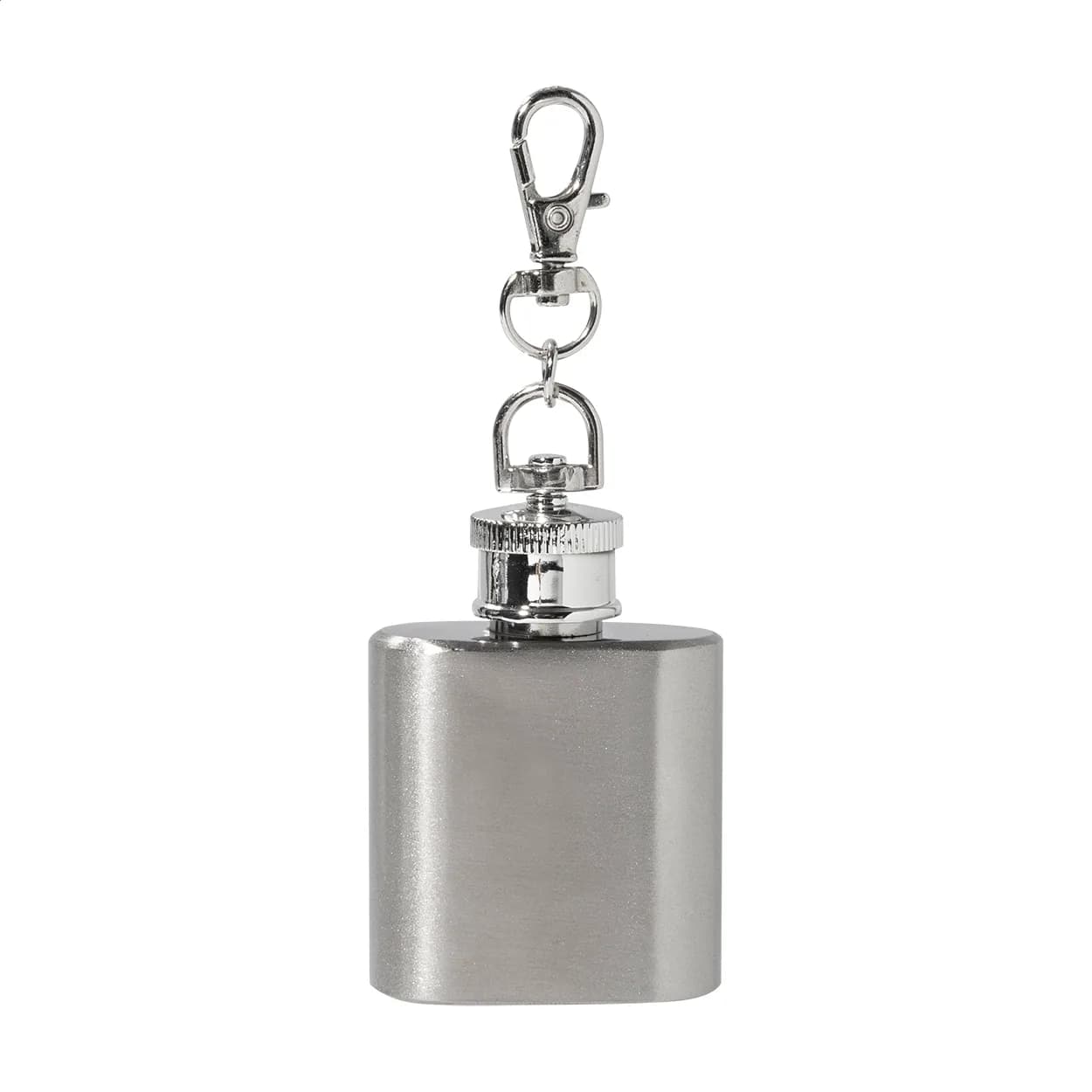 Custom Printed RSS hip flask keyring