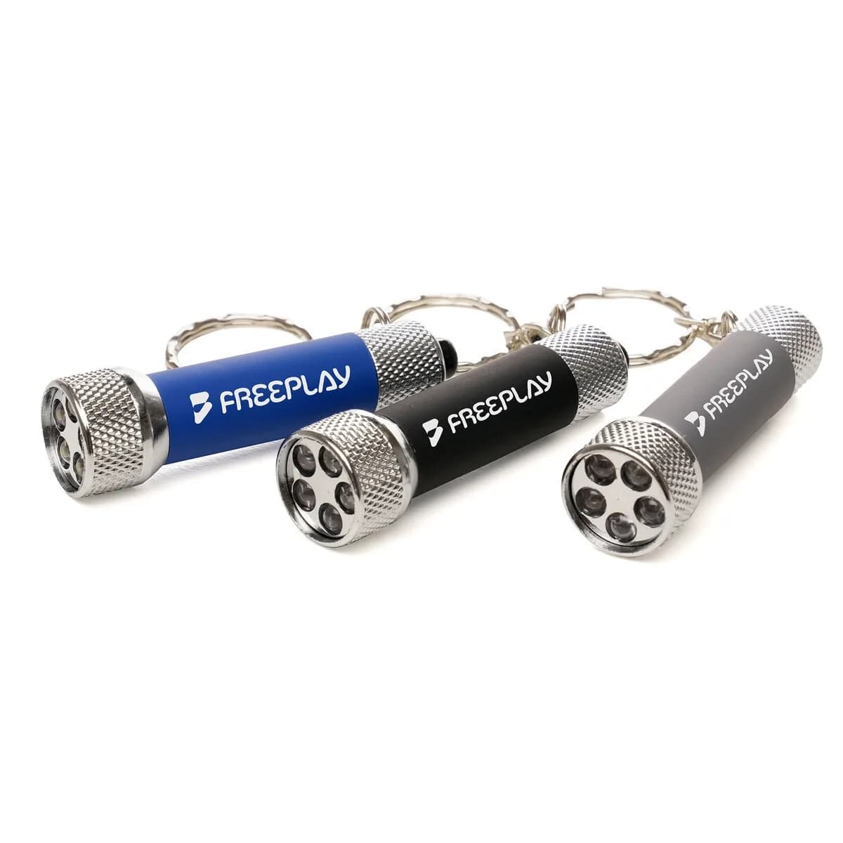 Branded Softfeel Keyring Torch