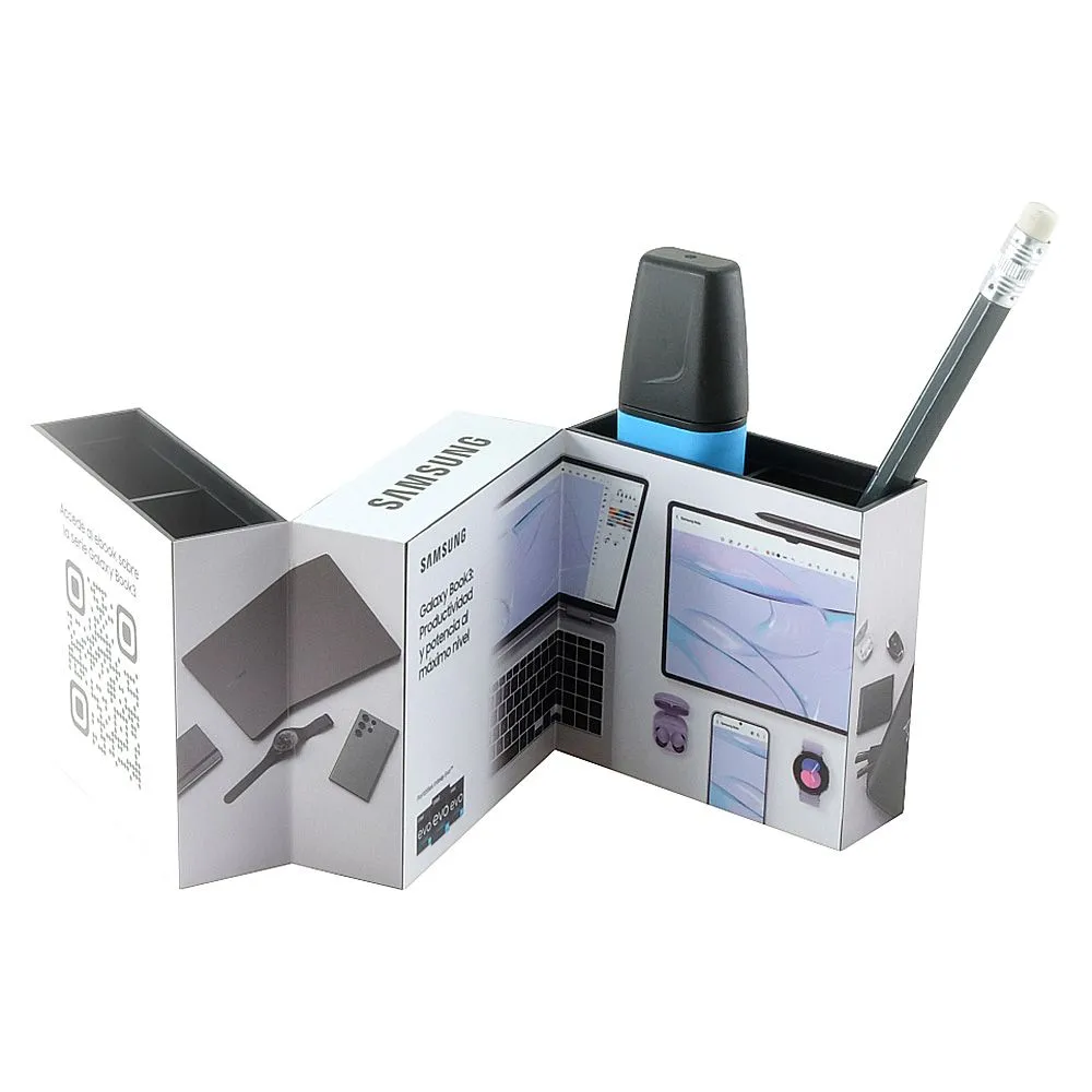 Promotional Magic 3 Panel Pen Pot