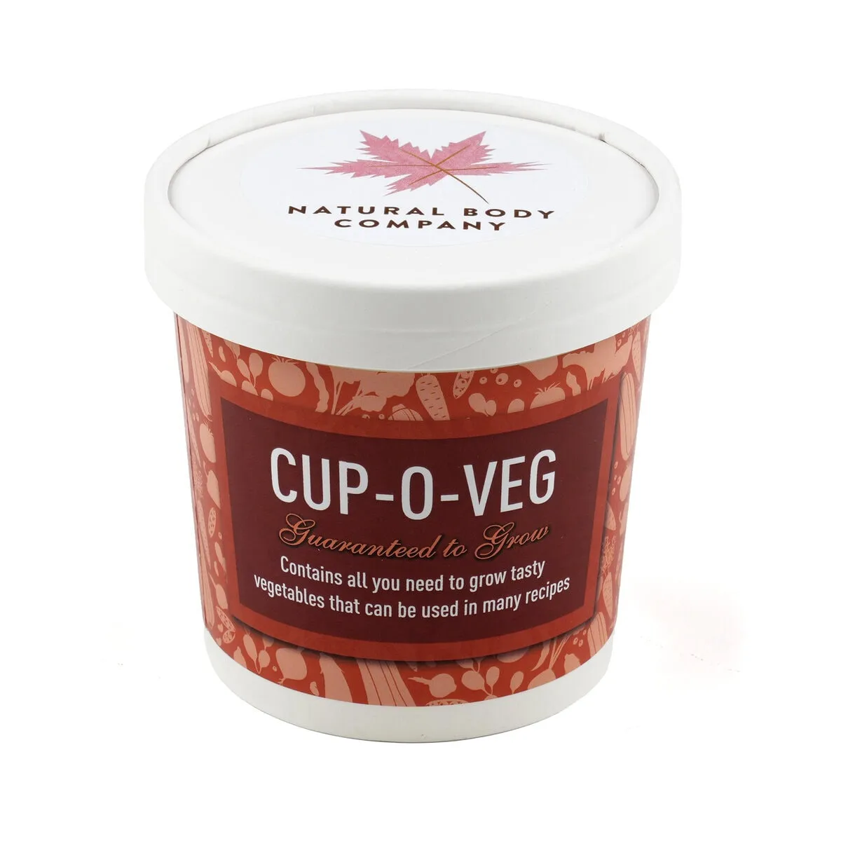 Custom Printed White Cup-O-Veg Grow Kit