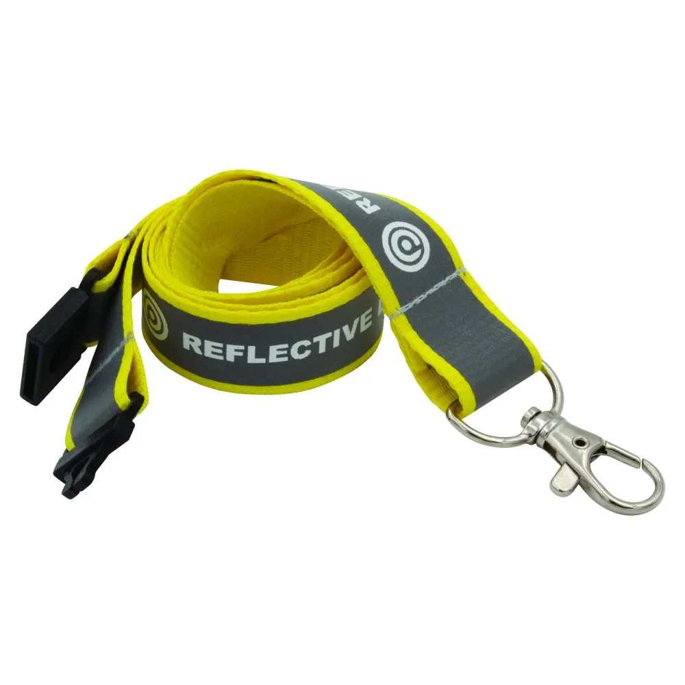 Custom Branded 15mm Reflective Lanyard