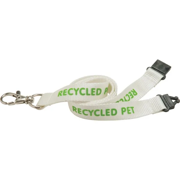 Custom Branded 25mm Recycled PET Lanyard