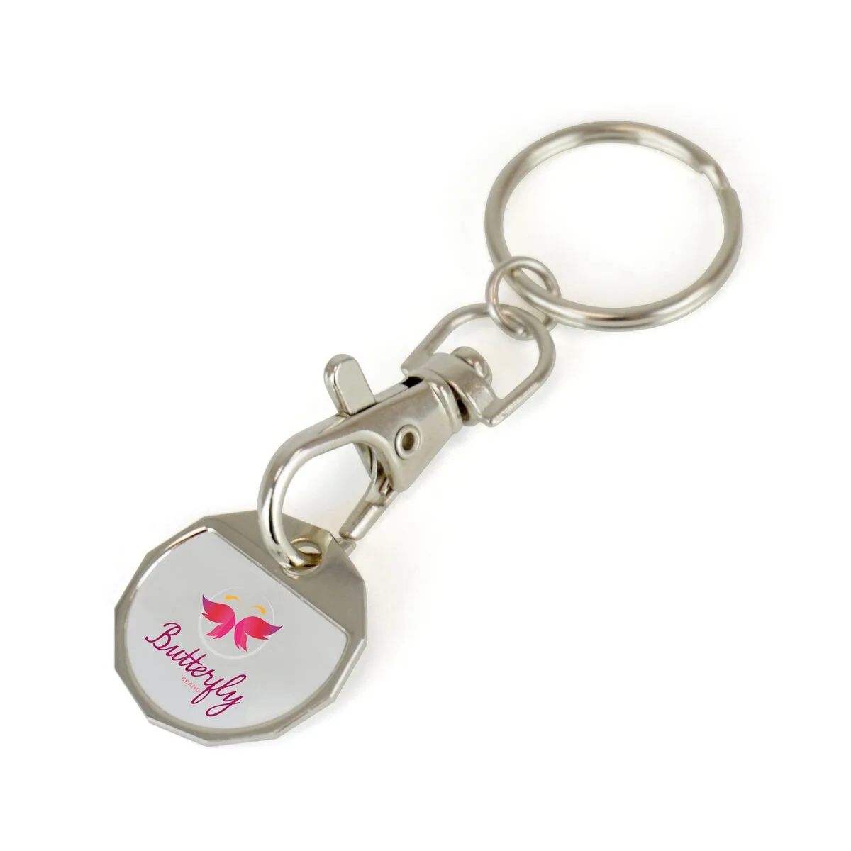 Custom Branded Domed Trolley Coin