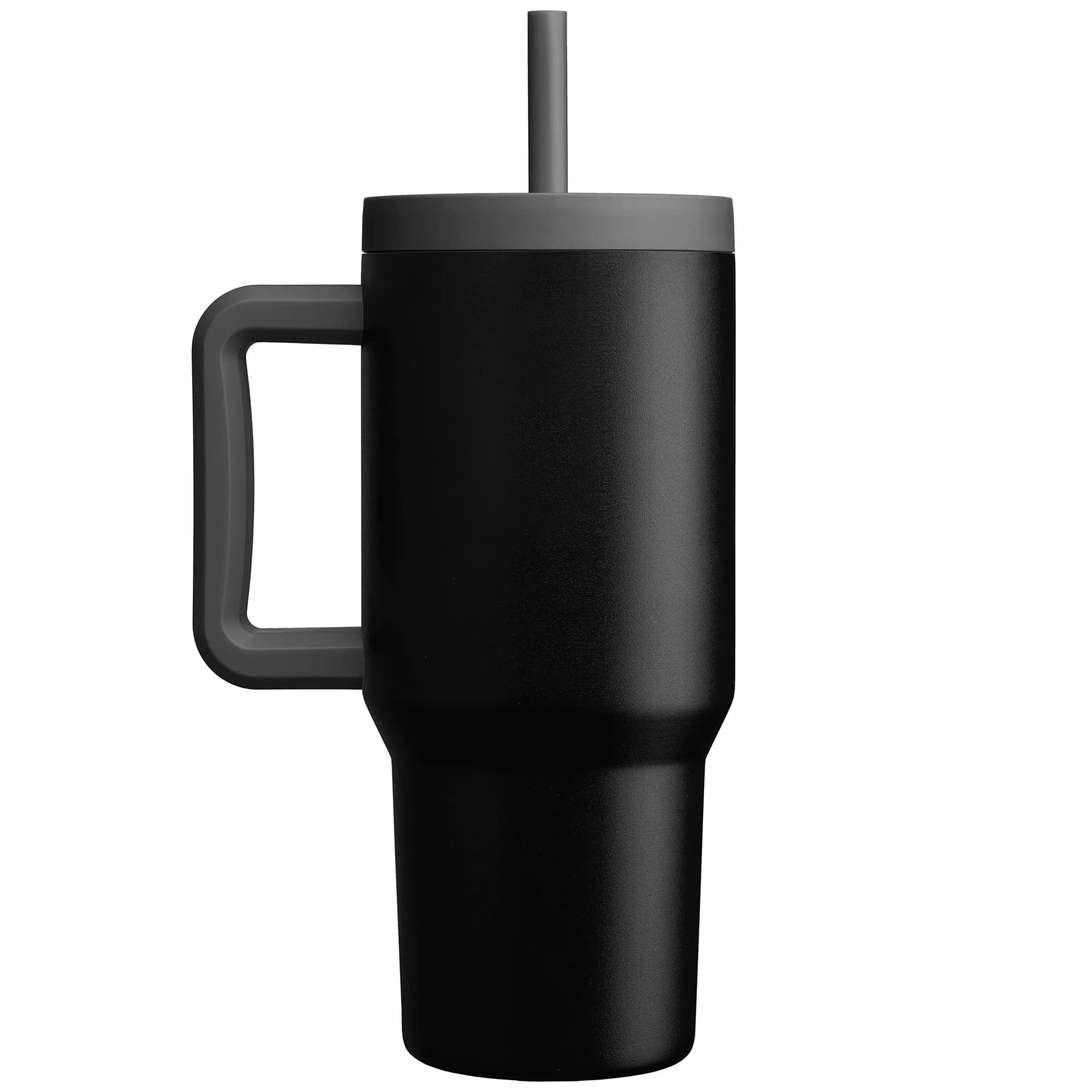 Promotional Grosche Aspen Stainless Steel Triple-Wall Insulated Straw Mug – 945 ml