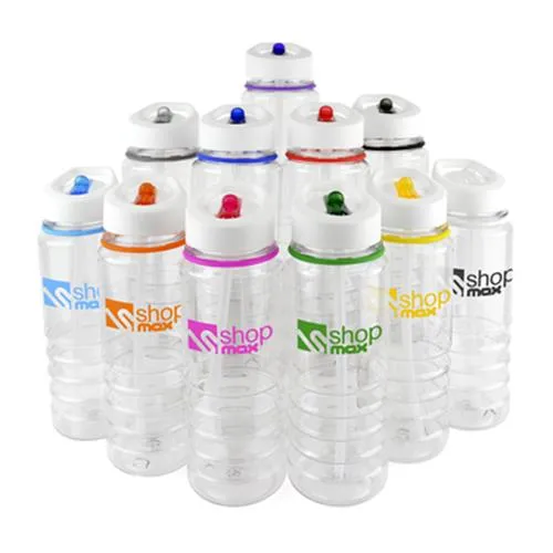 Custom Printed Tarn 750ml Promotional PET Plastic Sports Bottle