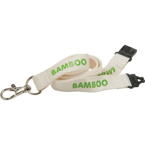 Eco-Friendly 10mm Bamboo Lanyard - 900mm Length