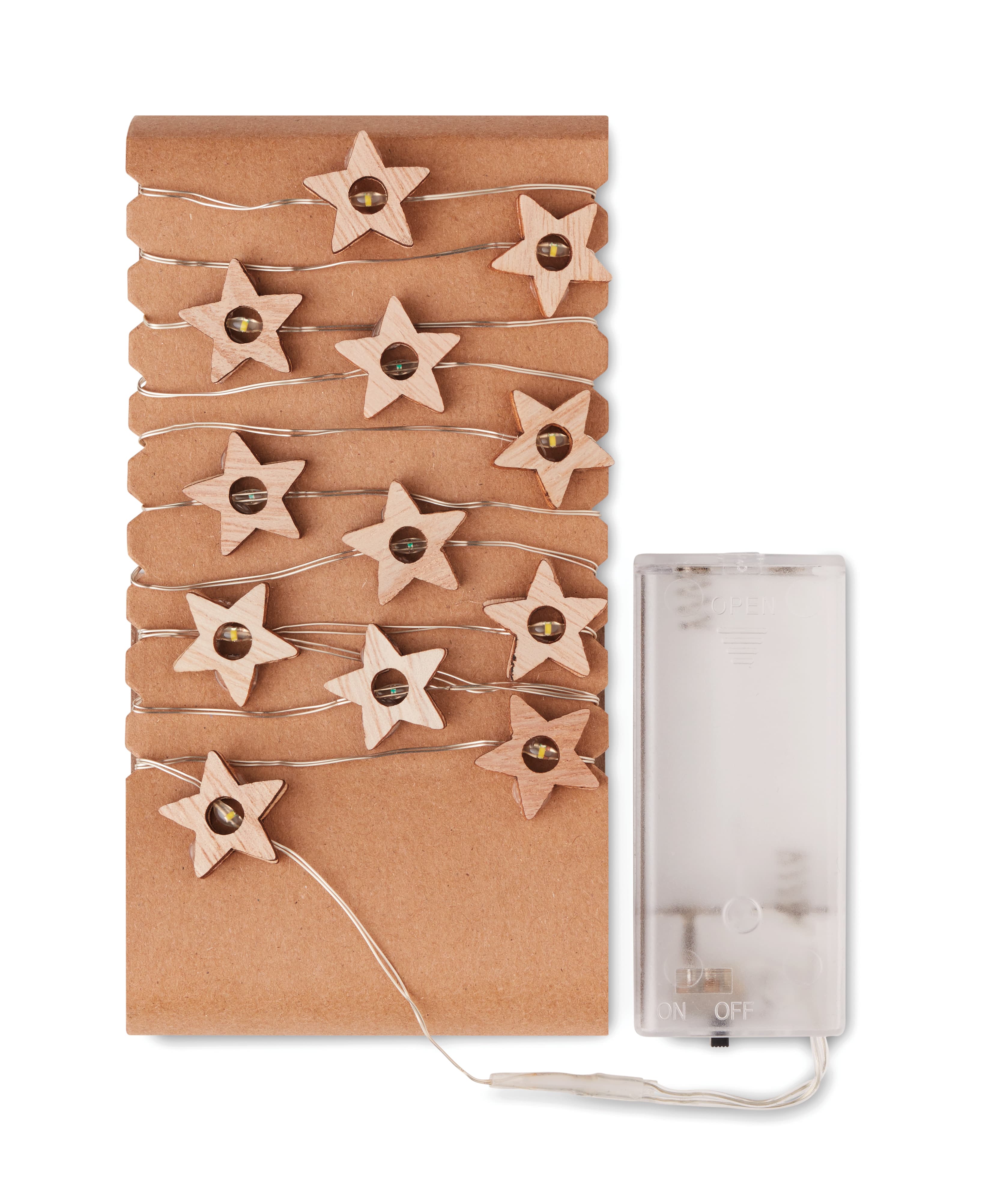 Branded String With 20 Star Lights