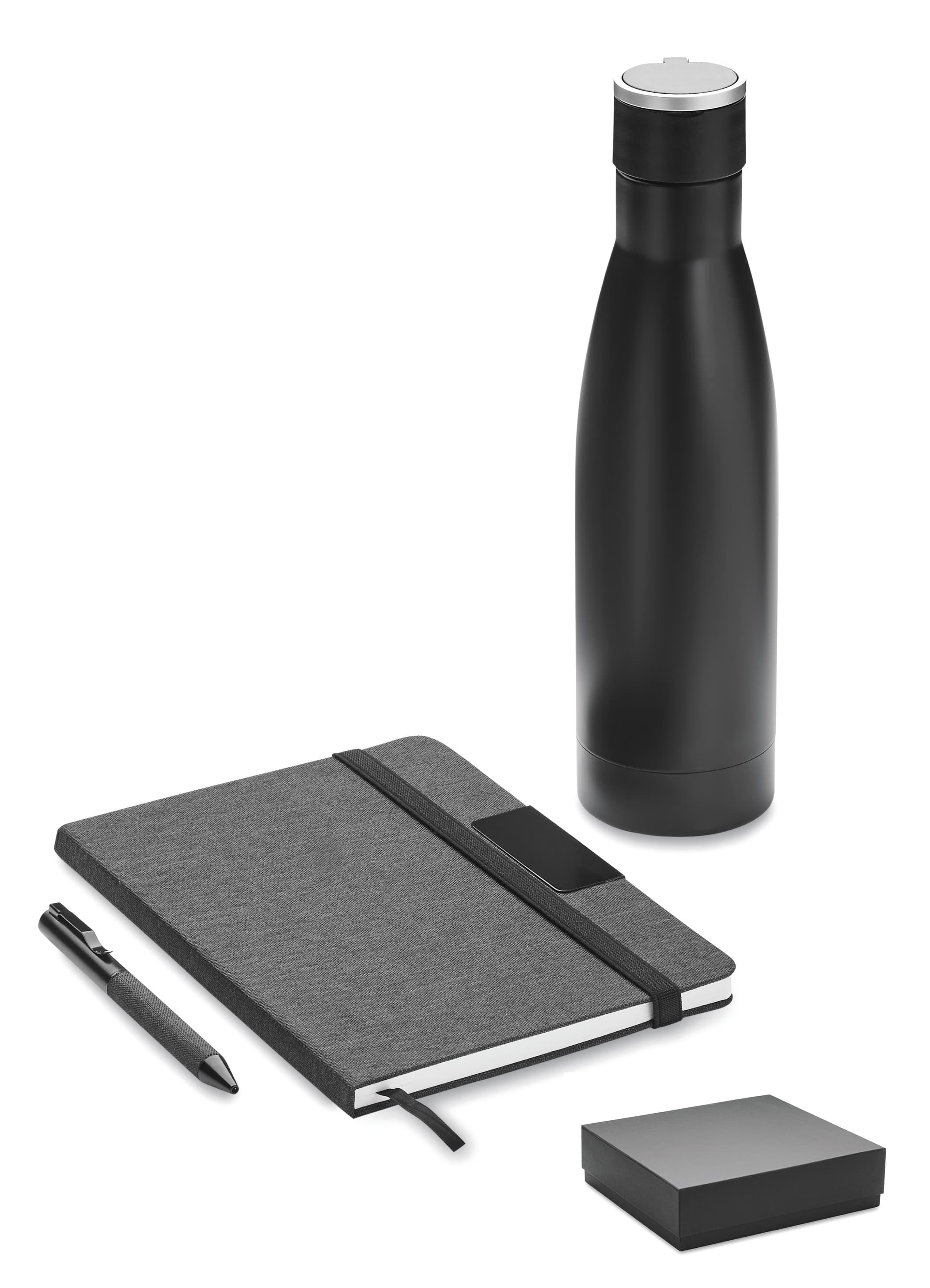 Branded Recycled RPET Stainless Steel Luxury 3 Piece Gift Set
