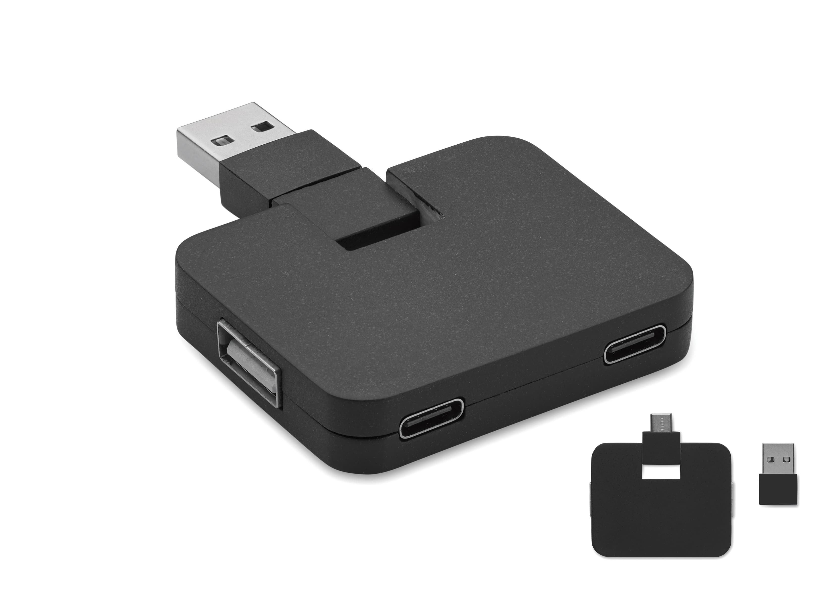 Branded 4 Port Usb Hub
