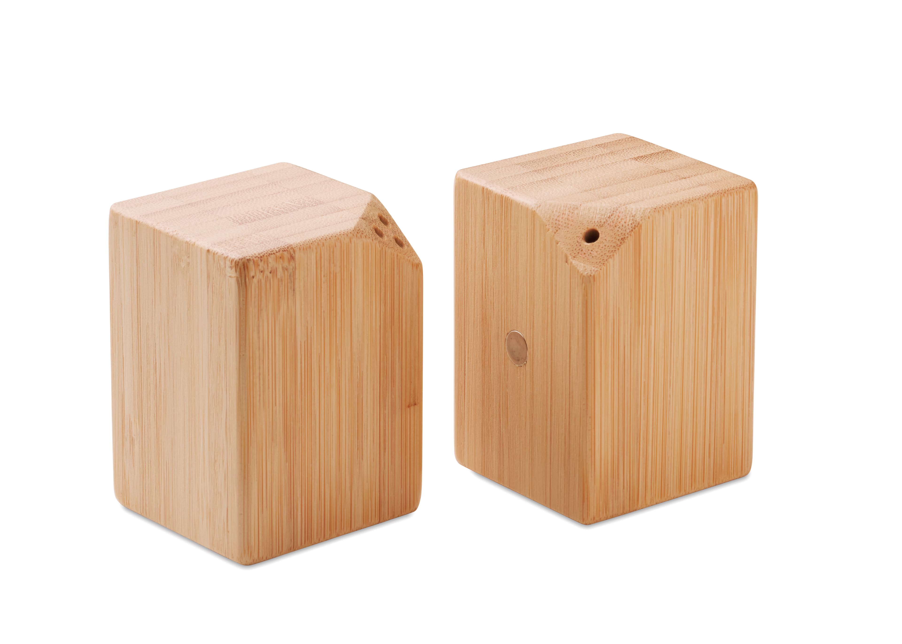 Promotional Bamboo Salt & Pepper Set