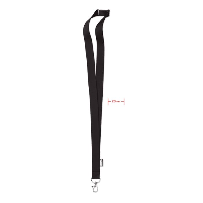 Custom Branded Lanyard In Rpet 20 Mm