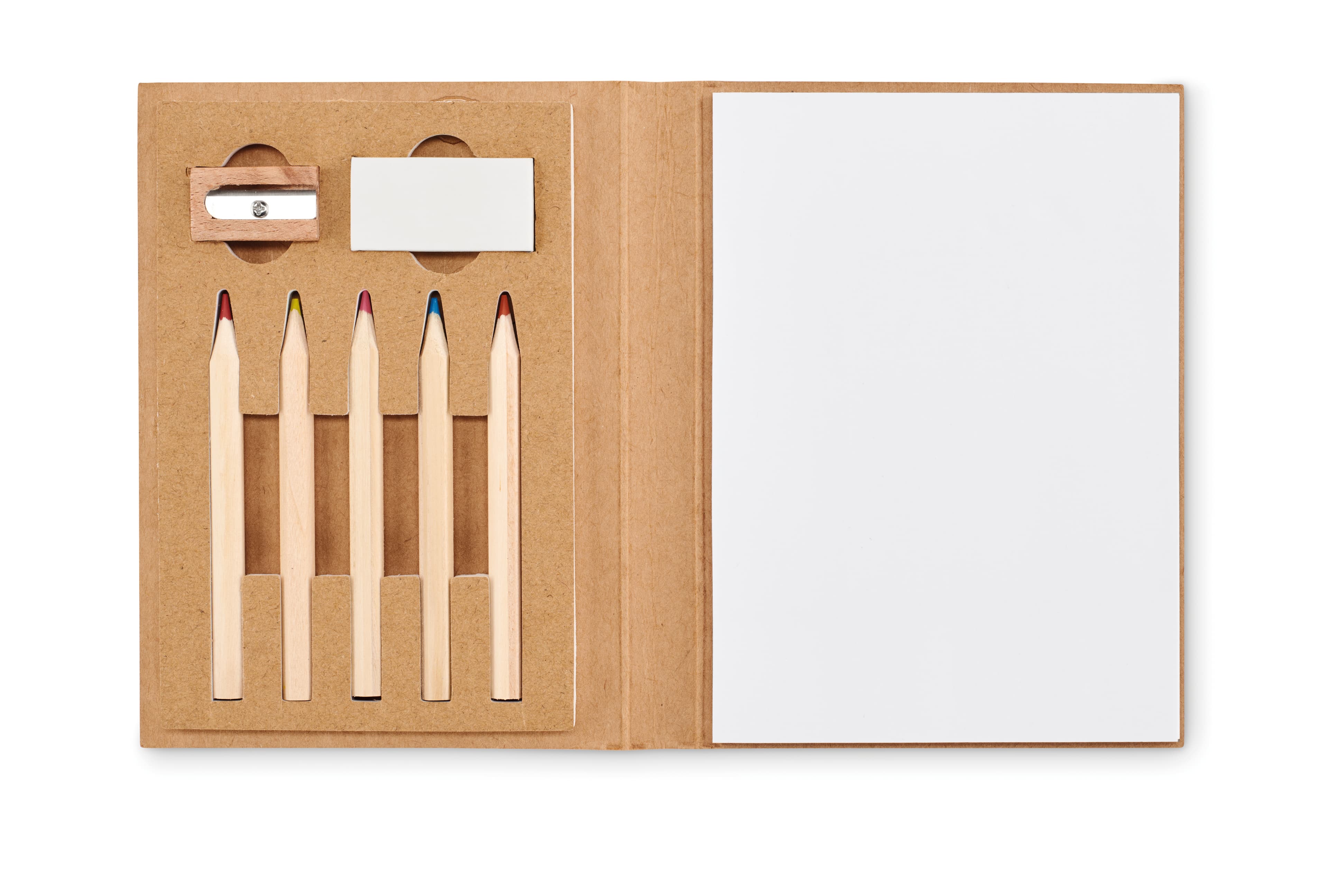 Branded Recycled Kids 60 Sheet Drawing Set