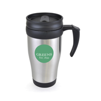 400ml double walled stainless steel travel mug