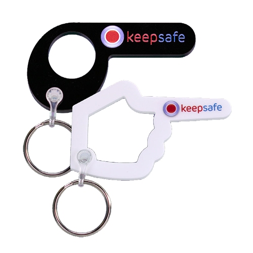 Keepsafe Digit & Helping Hand Keyring